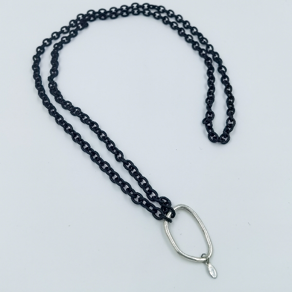 chain-necklace (black)